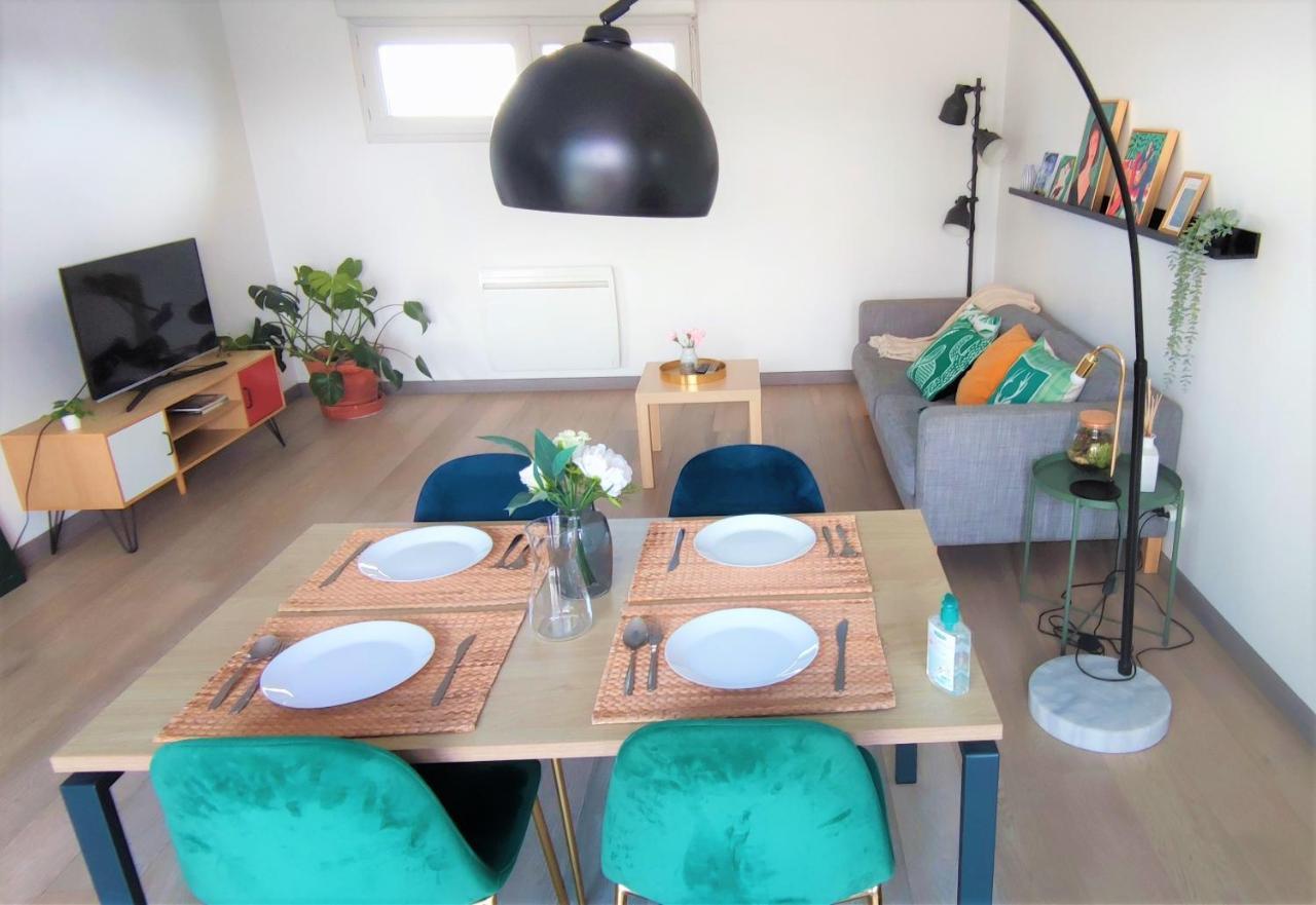 Chic 2Chambres,70M²+Balcon+Parking+Wifi Nantes Exterior foto